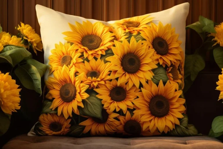 mirocromi pillows sunflower